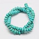 Synthetic Turquoise Beads Strands X-TURQ-G109-6x3mm-06-3