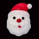 Weihnachtsthema Weihnachtsmann-Form-Stressspielzeug AJEW-P085-07-1