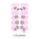 Pegatinas de calcomanías de uñas de cubierta completa de la serie de flores MRMJ-T109-WSZ463-2