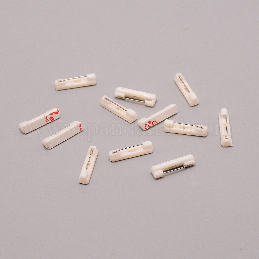 Wholesale Adhesived Plastic Back Bar Pins Brooch Findings - Pandahall.com