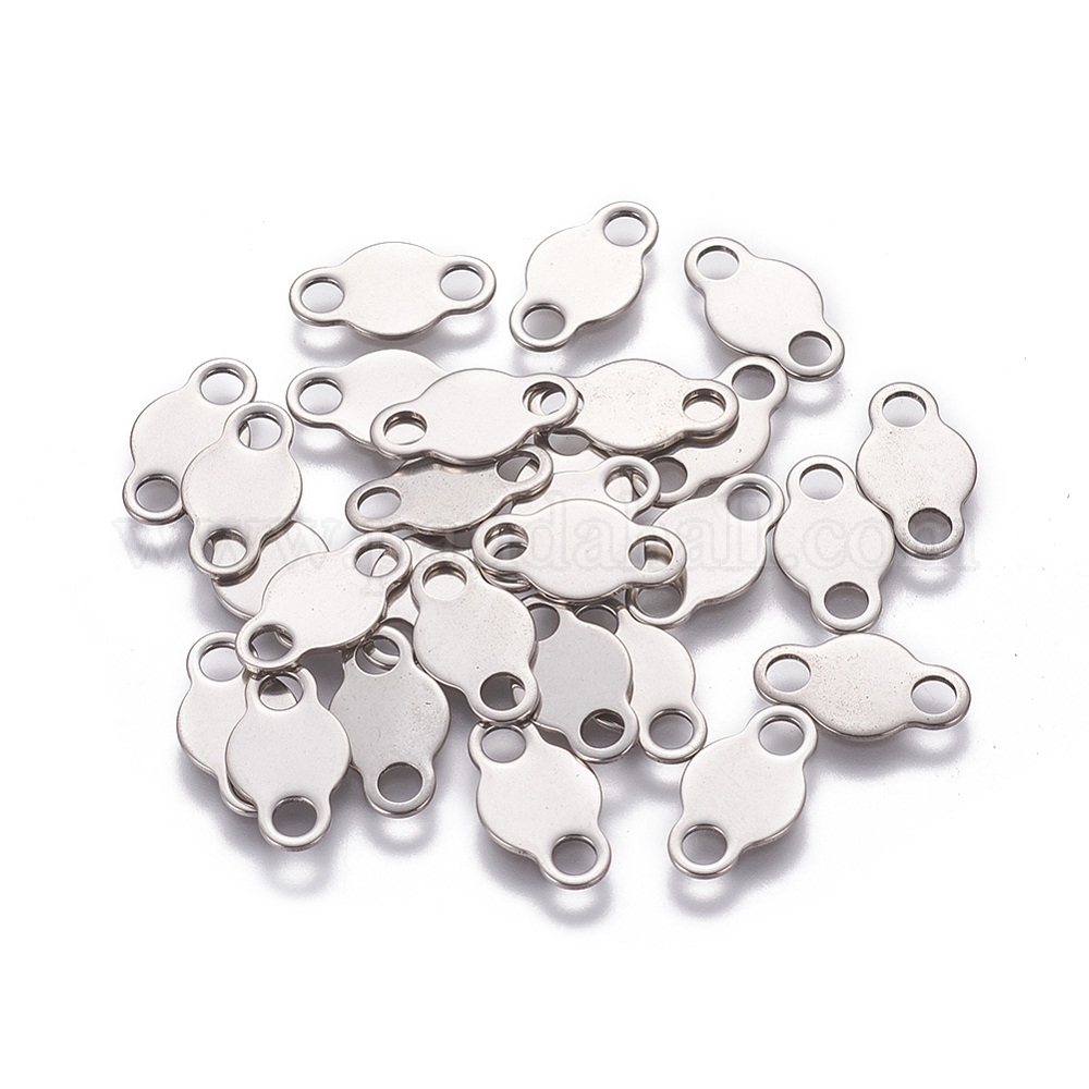 Wholesale 201 Stainless Steel Chain Tabs