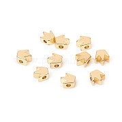 Латунные бусины KK-WH0034-01B-G