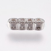 Латунь микро проложить кубические циркониевые прокладки KK-I614-038C-P