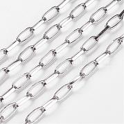 Железные скрепки цепи CH-R025-10x5mm-P