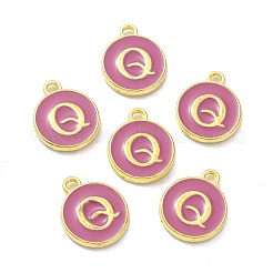 Encantos de esmalte de aleación de oro plateado&nbsp;ENAM-XCP0001-13Q