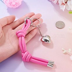 Porte-clés en similicuir et plastique&nbsp;KEYC-TAC00079