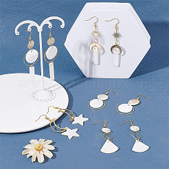 Kit de fabricación de aretes colgantes de geometría diy&nbsp;DIY-SC0020-47