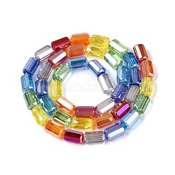 Placcare trasparente perle di vetro fili&nbsp;EGLA-N022-11A-C01