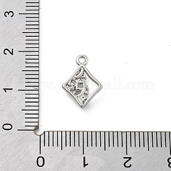 Colgante micropavé cubic zirconia de latón&nbsp;KK-H511-01P-03