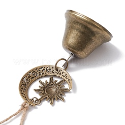 Campana colgante de hierro decoracion&nbsp;HJEW-JM02232