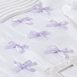 10 x Haarspange aus Polyester mit Schleife und Krokodilklemmen&nbsp;AJEW-LP0008-08E