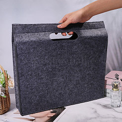 Rechteckiger Geldbeutel-Organizer-Einsatz aus Filz&nbsp;DIY-WH0899-816B