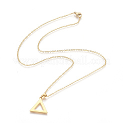 Colliers pendentifs en acier inoxydable 304&nbsp;NJEW-F275-11G