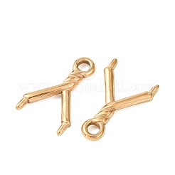 Bélière de pendentif en acier inoxydable 304&nbsp;STAS-G385-02G