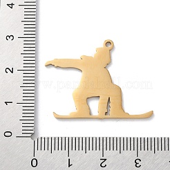Pendentifs en acier inoxydable 304&nbsp;LS-STAS-S149-06G