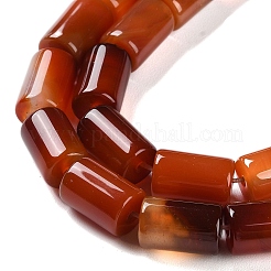 Fili di perline agata rosso naturale&nbsp;G-NH0019-A03-04