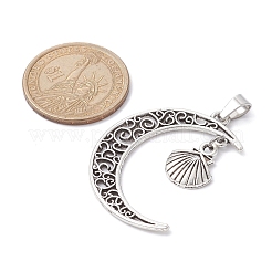 Pendentifs en alliage de style tibétain&nbsp;PALLOY-JF02345