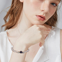 90 Stück 10 Stile 201 Edelstahl europäischen Perlen&nbsp;STAS-PA0001-01