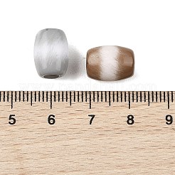 Perles européennes en acrylique opaque&nbsp;OACR-Z036-04D