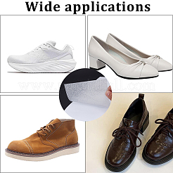 Rechteckige Anti-Rutsch-Aufkleber aus Kunststoff für Schuhsohlen&nbsp;AJEW-CY0002-57