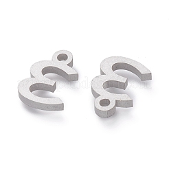 Pendentifs en acier inoxydable 304 résistant au ternissement&nbsp;STAS-A045-11P
