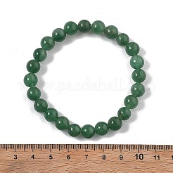 Natürliche grüne Aventurin Perlen Stretch-Armbänder&nbsp;BJEW-Q692-50-8mm