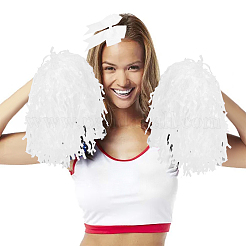 2 Stück Cheerleading-Pompons aus Kunststoff&nbsp;AJEW-CN0007-27A
