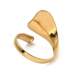 Offene Manschettenringe aus Edelstahl 304&nbsp;RJEW-Z018-16G