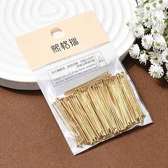 Alfileres de cabeza plana de latón Shegrace&nbsp;XGR0085G-33G