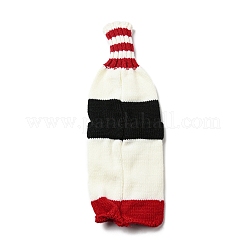 Weihnachtshülle für Weinflaschen aus Acrylfaser&nbsp;AJEW-M214-01