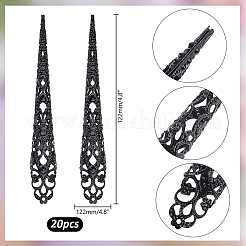 20 pointe d'ongle en fer&nbsp;MRMJ-AR0001-27B