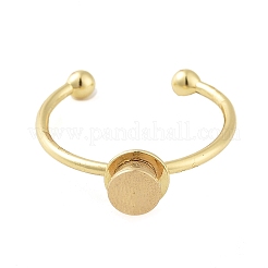 Offene Manschettenringkomponenten aus Messing&nbsp;KK-Q799-01G-01