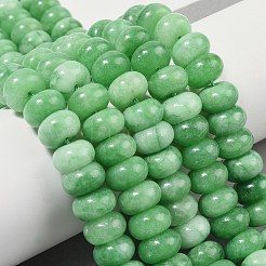 Chapelets de perles en jade blanc naturel teinté&nbsp;G-G107-A18-01