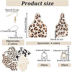 DIY-Set zum Herstellen von baumelnden Flaschenohrringen&nbsp;DIY-OC0009-76