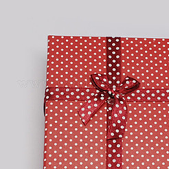 Schmuck Kartons mit bowknot und Schwamm im Inneren&nbsp;X-CBOX-R022-3