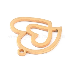 Placcatura ionica (ip) 201 pendenti in acciaio inossidabile&nbsp;STAS-K003-03G