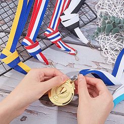 36 sangle de médaille en ruban polyester 6 couleurs&nbsp;AJEW-GA0003-60