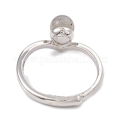 Anelli regolabili in labradorite naturale&nbsp;RJEW-G273-11P-01