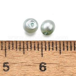 Peinture cuite perles de verre nacré perles rondes&nbsp;HY-XCP0001-25C