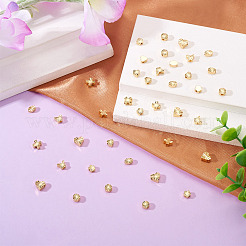 42pcs 7 Arten Messingperlen&nbsp;KK-TA0001-95