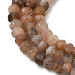 Fili di perline multi-moonstone naturali&nbsp;G-B074-A08-01