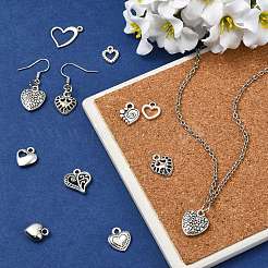 Idee regalo di San Valentino uniche per ciondoli in lega stile fidanzata tibetani&nbsp;TIBEP-CJ0001-07