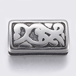 Charms scorrevoli in acciaio inossidabile chirurgico 316&nbsp;STAS-F160-23AS