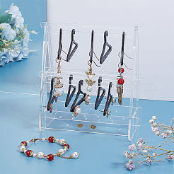 1 set di espositori per orecchini in acrilico trasparente&nbsp;EDIS-PH0001-59