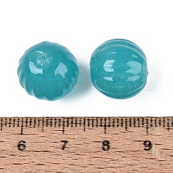 Perles de verre filées côtelées faites à la main&nbsp;LAMP-N042-04B