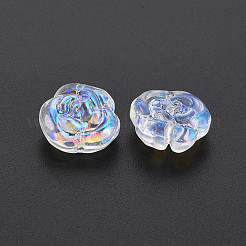 Perle di vetro trasparente&nbsp;X-GLAA-S190-022-C01