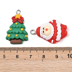 Weihnachtsanhänger aus undurchsichtigem Harz&nbsp;RESI-I350-01