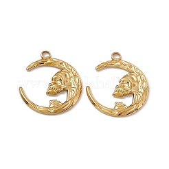 Pendentifs en acier inoxydable 304 avec placage ionique (IP)&nbsp;STAS-B031-31G