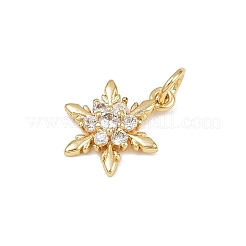 Ottone micro spianare fascino zirconi&nbsp;KK-H077-02G-05