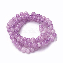 Fili di perline verniciatura a spruzzo&nbsp;X-GLAA-A038-C-53